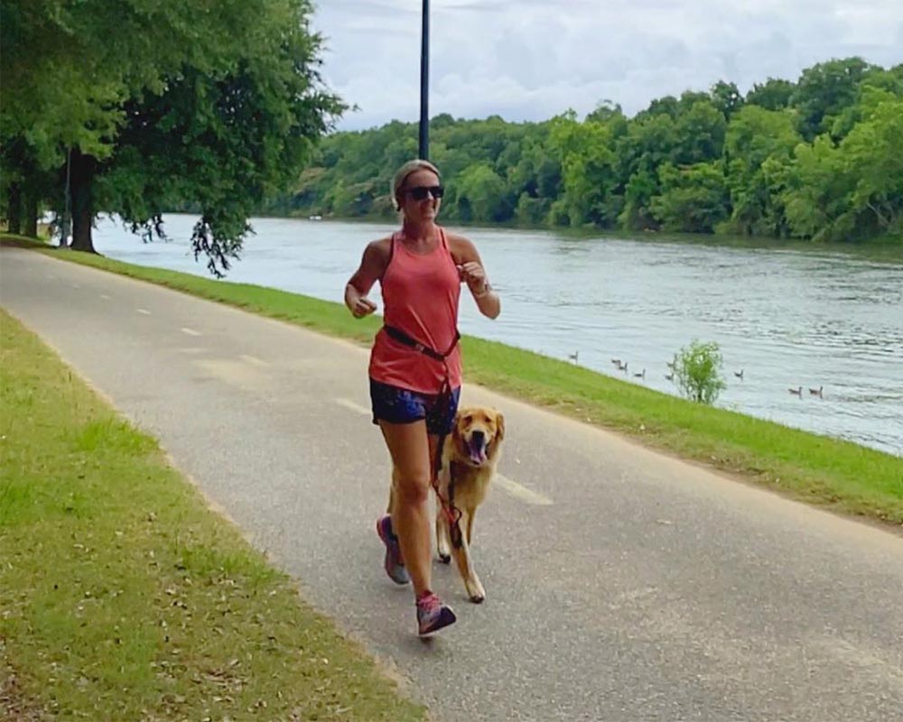 Hands-Free Running with dog